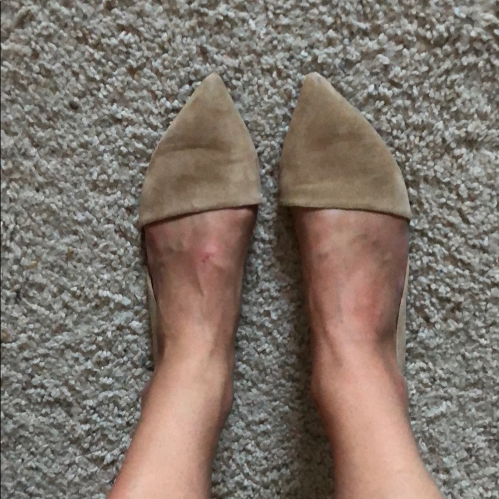 J. Crew Factory Beige Flats
